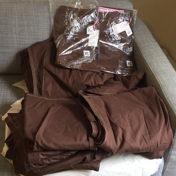 Koi cocoa color Marissa uniform pants - Picture 2 of 8